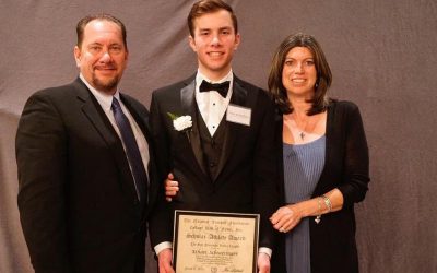 SCCS Senior Ethan Schwesinger Receives National Football Foundation Award
